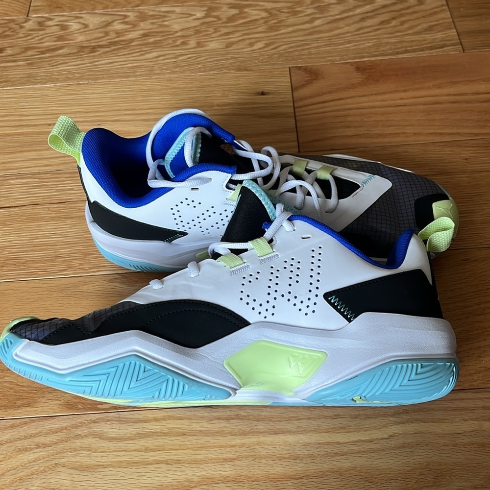 Jordan One Take 4 Mens Basketball Shoes White Coppa Lime Size 12 - Picture 8 of 16